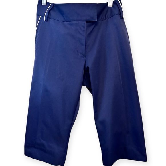 Adidas Pants - EUC Adidas Navy Blue Cropped Pants